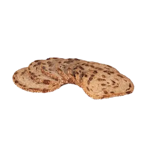 Pakje Roggebrood met noten en rozijnen 