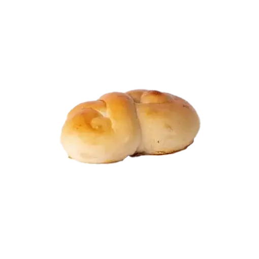 Luxe vlechtbroodje wit zacht per 6 stuks 